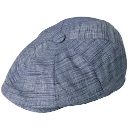 Kaszkiet Shelby z klasą Niebieski Jeans Peaky Blinders Polar Fashion K267C