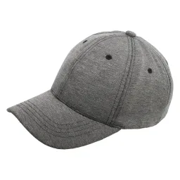 K184B Ciemnoszara Bawełniana czapka bejsbolówka