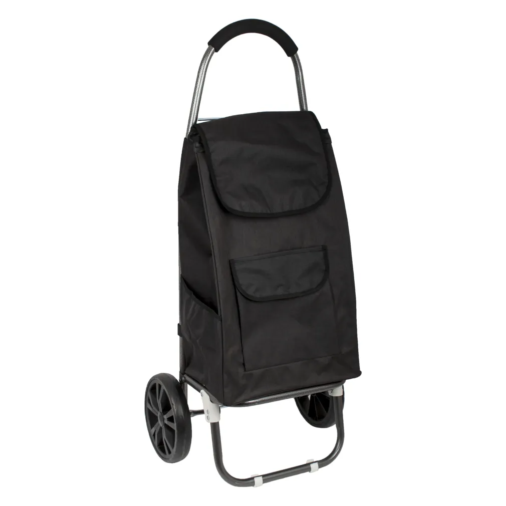 Shopping Bag On Wheels WZ349AC Two-Wheel Cart For Shopping Or Beach Big Wheels