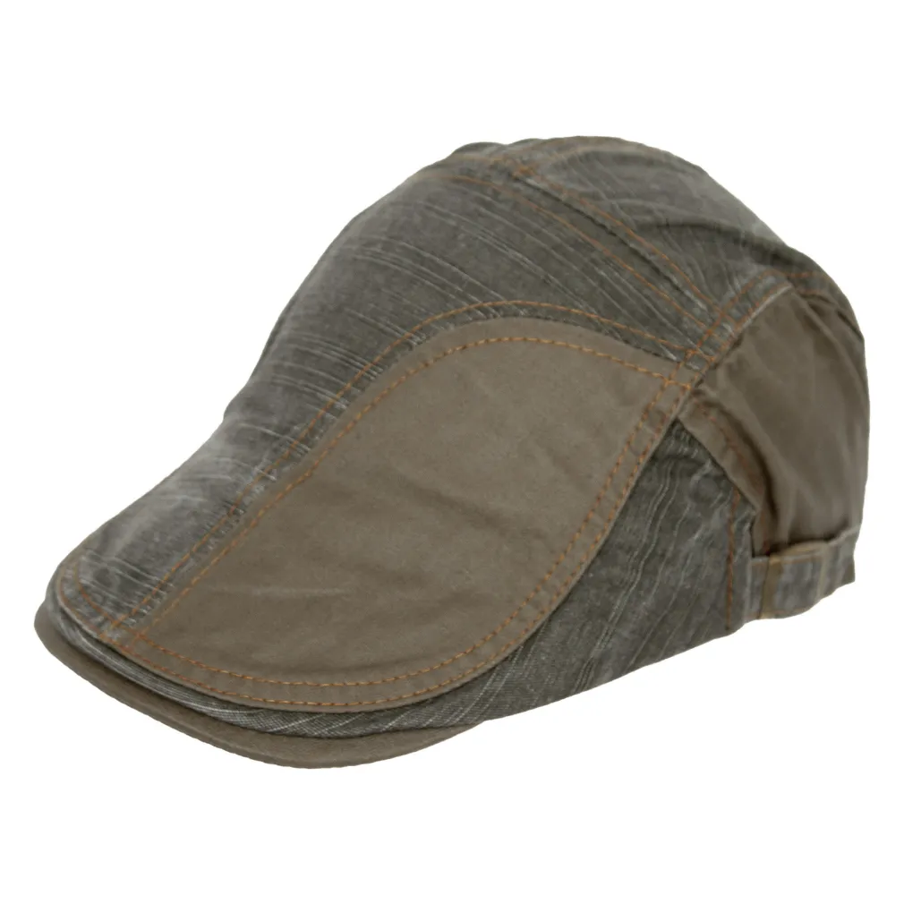 K222C Cap Men'S Flat Cap Cotton