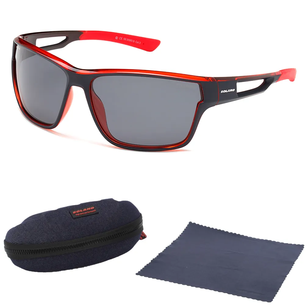 Solano SS20983B Polaryzacyjne sportowe okulary przeciwsłoneczne