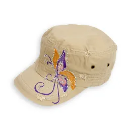 K55B Beige Patrol Cap Cotton