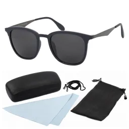 Polar Fashion HP38 C3 Granatowe polaryzacyjne Okulary Przeciwsłoneczne