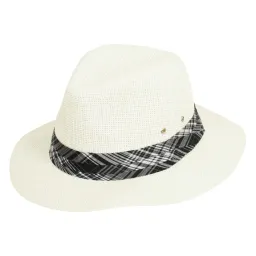 R183D Wide-Brimmed Panama Hat