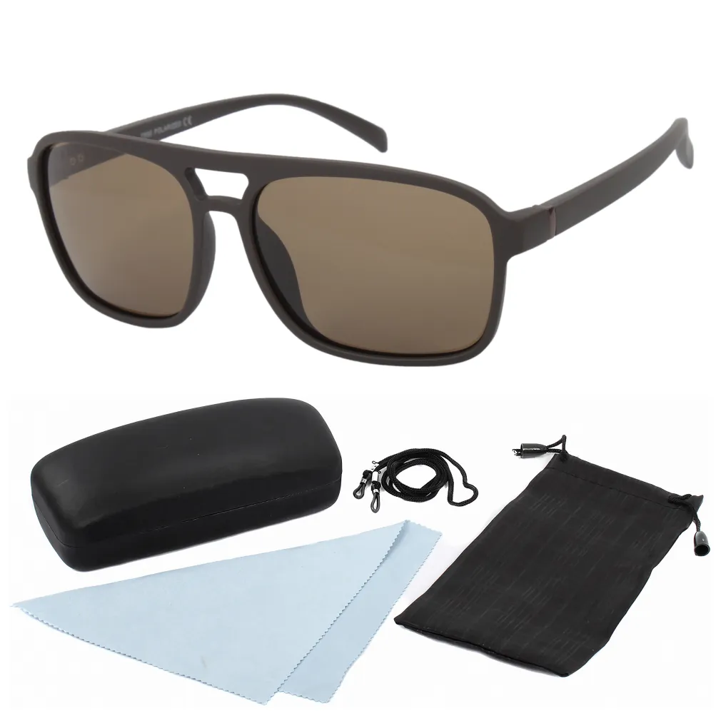 Polar Fashion HP25 C2 Brown Polarized Sunglasses