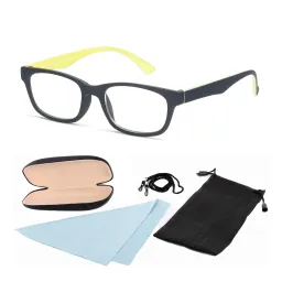 Corrective Frame Lookers M150D Yellow Reading Glasses