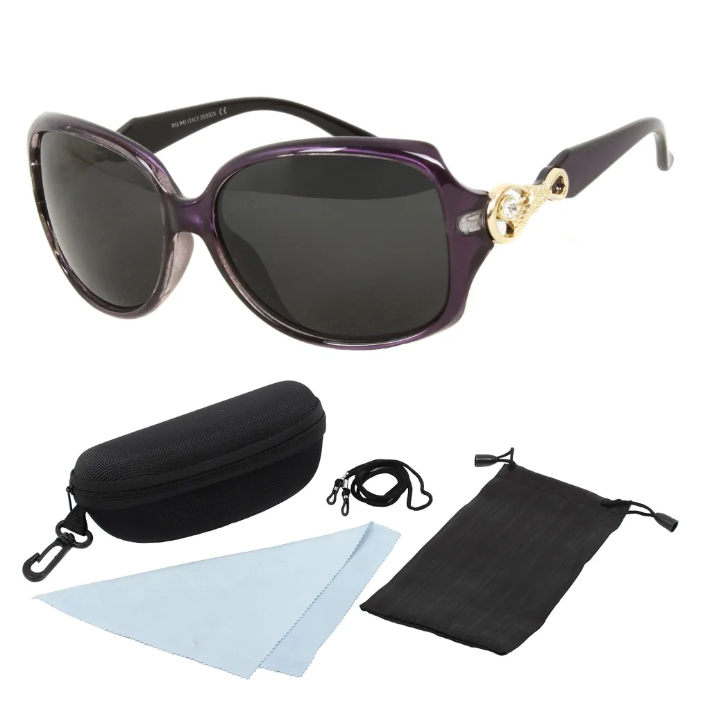 Polar Fashion S8320 C3 Purple Polarized Sunglasses