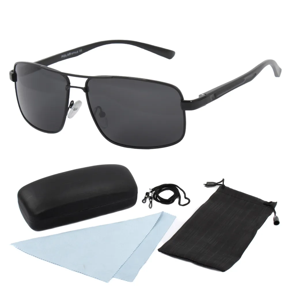 Polar Style P1040C 1 Polaryzacyjne okulary przeciwsłoneczne czarne