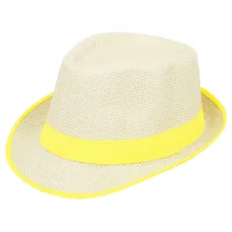 R130 Classic Hat With Yellow Band