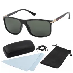 Polar Fashion HP39 C4 Black Shiny Polarized Sunglasses