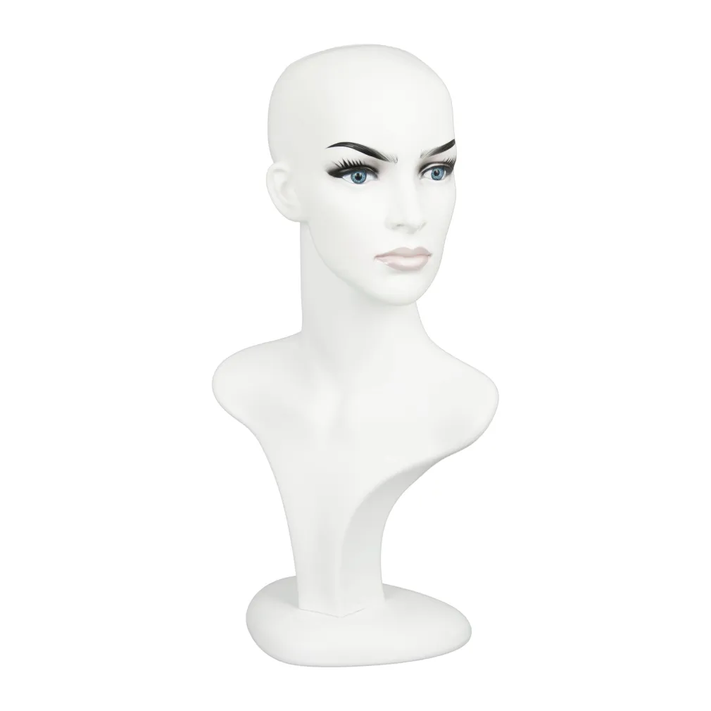 Mannequin 31 - The Silhouette Of The Head White Torso