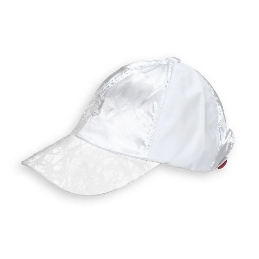 K53A White Cotton Baseball Cap