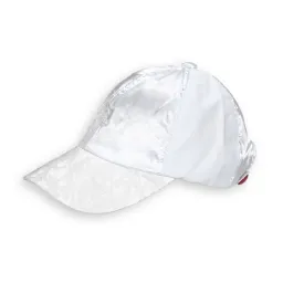 K53A Biała Bawełniana czapka bejsbolówka