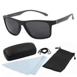 Polar Fashion HP01 C1 Black Mat Grey Polarized Sunglasses