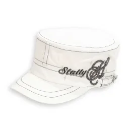 K41A White Patrol Cap Cotton