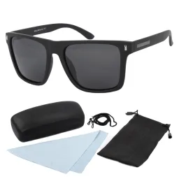 Polar Fashion P6070 C1 Black Mat Polarized Sunglasses