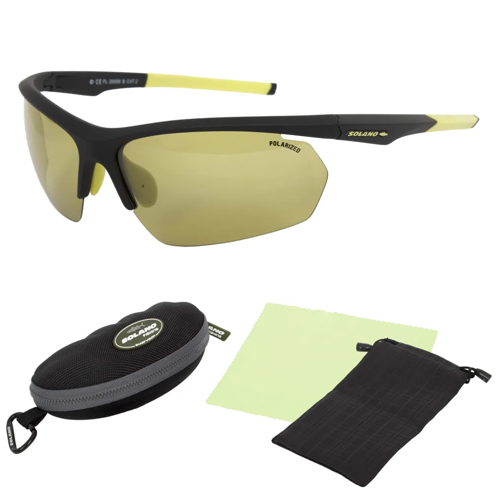 Solano FL20058B Fishing Line Polarized Sunglasses