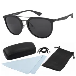 Polar Fashion HP35 C1 Czarne mat Polaryzacyjne Okulary Przeciwsłoneczne