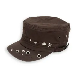 K49C Brown Patrol Cap Cotton