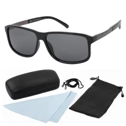 Polar Fashion HP29 C4 Black Shiny Polarized Sunglasses