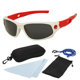 S816 P4 White Red Flexible Sunglasses Children'S Polarized