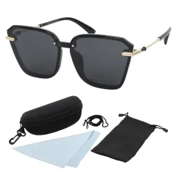 Polar Fashion P8308 P1 Black Polarized Sunglasses