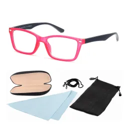 Corrective Frame Lookers M150C Red Reading Glasses