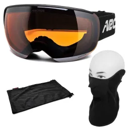 Arctica G111A Orange Ski Goggles For Skiing Snowboarding