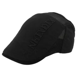 K175D Black Men'S Cotton Cap Polar Fashion