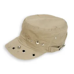 K50B Beige Patrol Cap Cotton