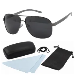 Polar Fashion HP08 C5 Szare Polaryzacyjne Okulary Przeciwsłoneczne