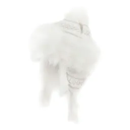 W211A White Winter Hat Warm Mongolian Hat