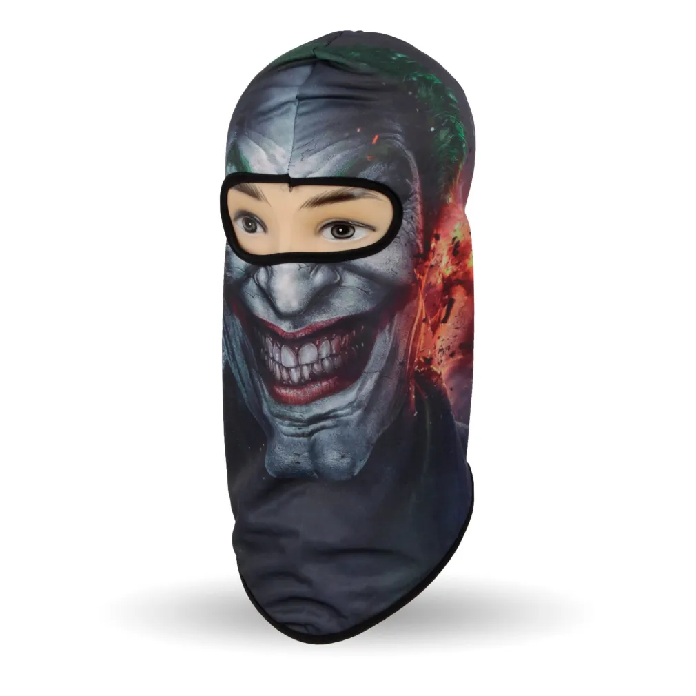 Balaclava B14D With Prints For Karting Motorcycle Snowboard Skiing Quad Paintball