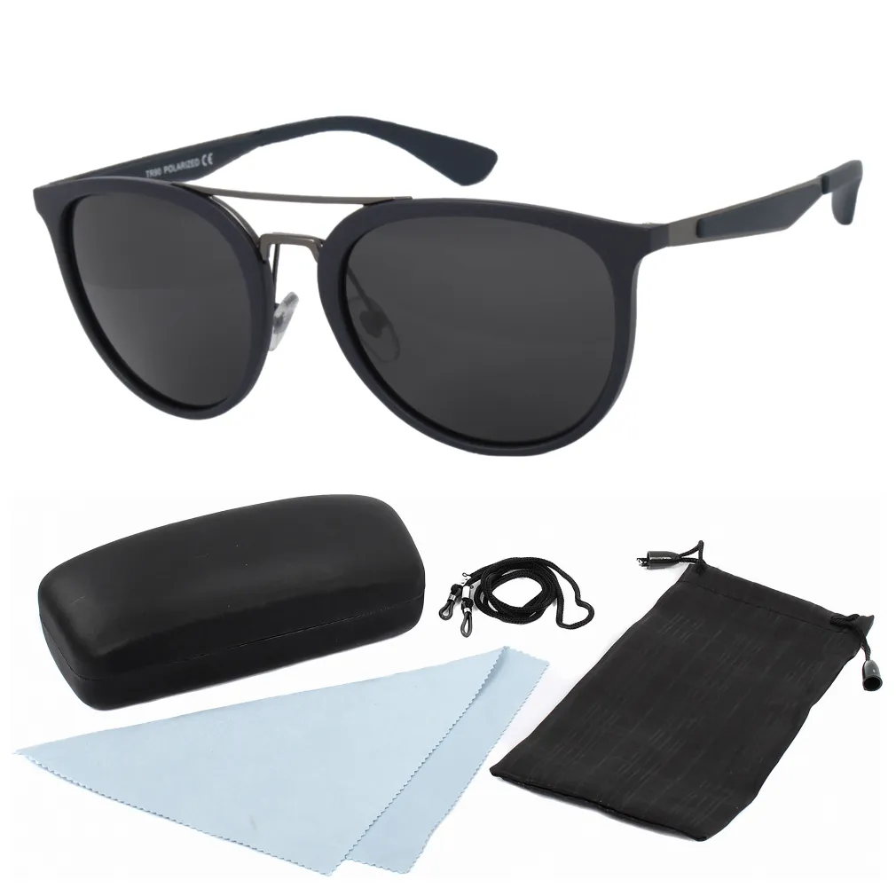 Polar Fashion HP35 C3 Navy Polarized Sunglasses