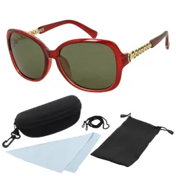 Haker 8977 Red Sunglasses Polarized