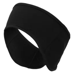 W391A Ciepła czarna sportowa opaska termo aktywna na głowę uszy