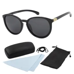 Polar Fashion P6093 C3 Black Polarized Sunglasses