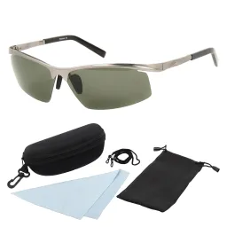 Polar Fashion 92004 Silver Polarized Sunglasses