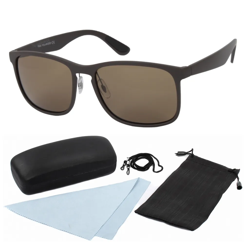 Polar Fashion HP26 C2 Brown Polarized Sunglasses