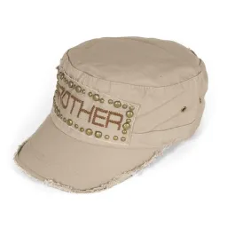 K01A Beige Patrol Cap Cotton