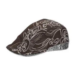 K35D Brown Women'S Cotton Cap