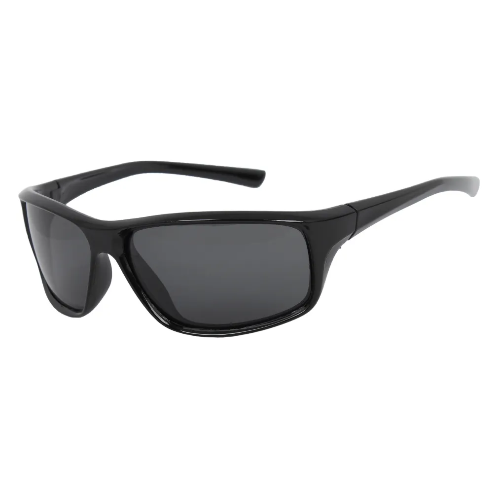 Haker H528A Czarne sportowe okulary przeciwsłoneczne