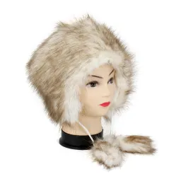 W135M Warm Winter Fur Toque Insulated With Fleece