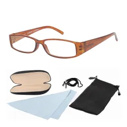 Corrective Frame Lookers M150G Brown Reading Glasses