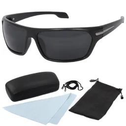 Polar Fashion P532 C1 Black Mat Polarized Sunglasses