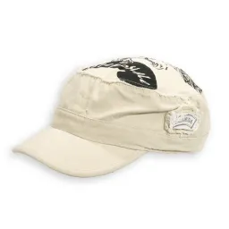 K16B Beige Patrol Cap Cotton