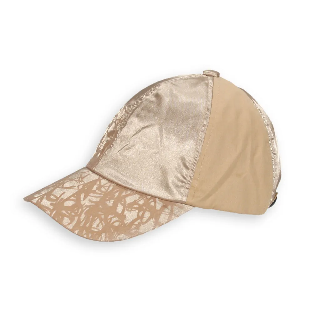 K53C Beige Cotton Baseball Cap