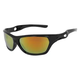 Haker H524C Złote Sportowe okulary przeciwsłoneczne