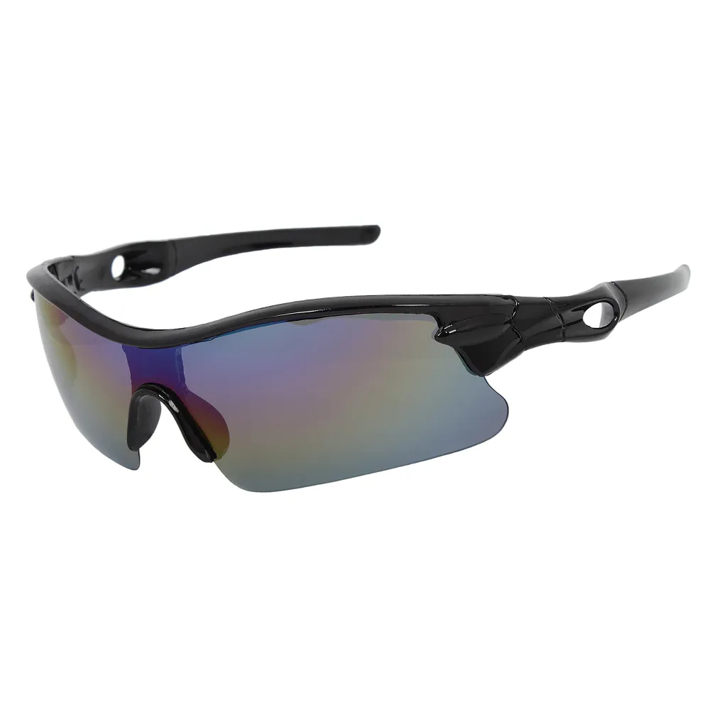 Haker HP526B Black Shiny Mirror Polarized Sunglasses