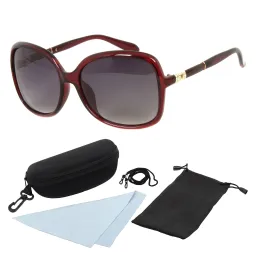 Polar Fashion 10870 C6 Red Polarized Sunglasses